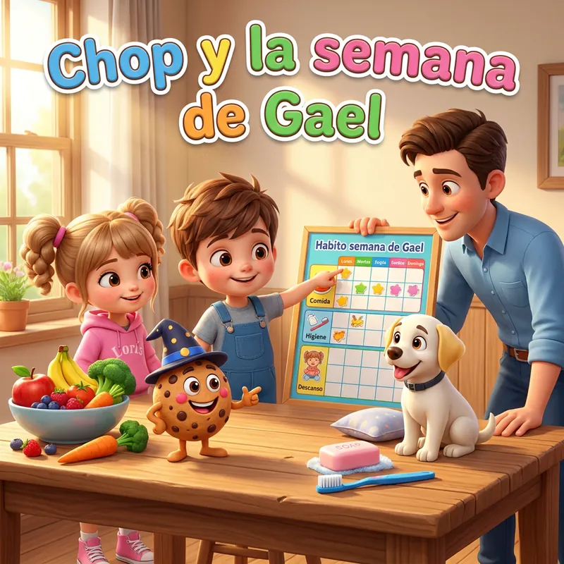 Portada de «Chop y la semana de Gael»