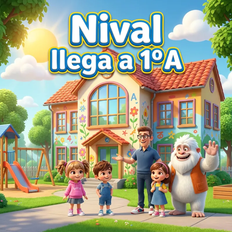 Portada de «Nival llega a 1º A»