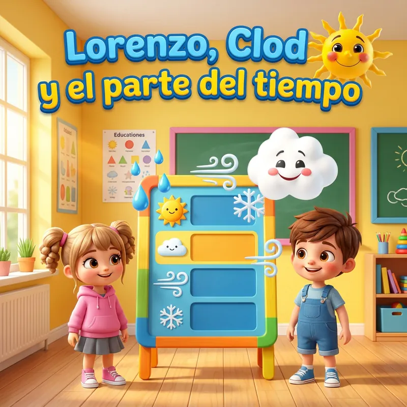 Portada de «Lorenzo, Clod y el parte del tiempo»