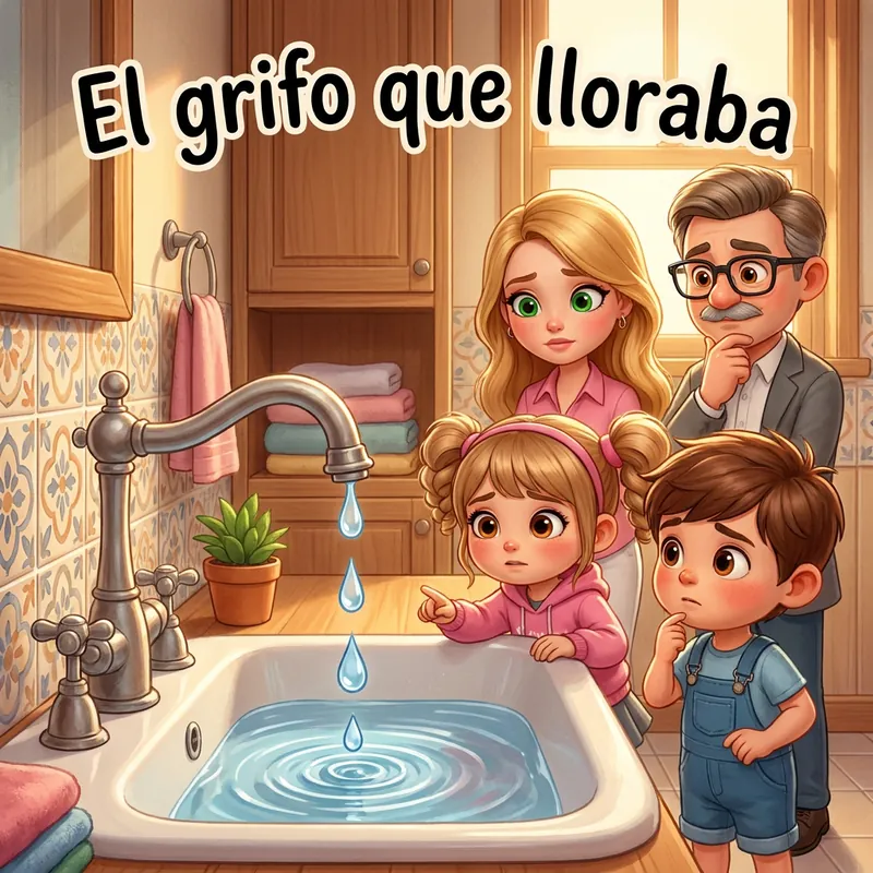 Portada de «El grifo que lloraba»