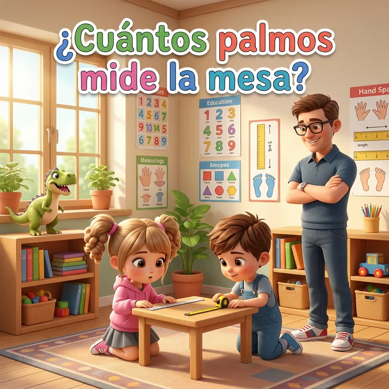 Portada de «¿Cuántos palmos mide la mesa?»