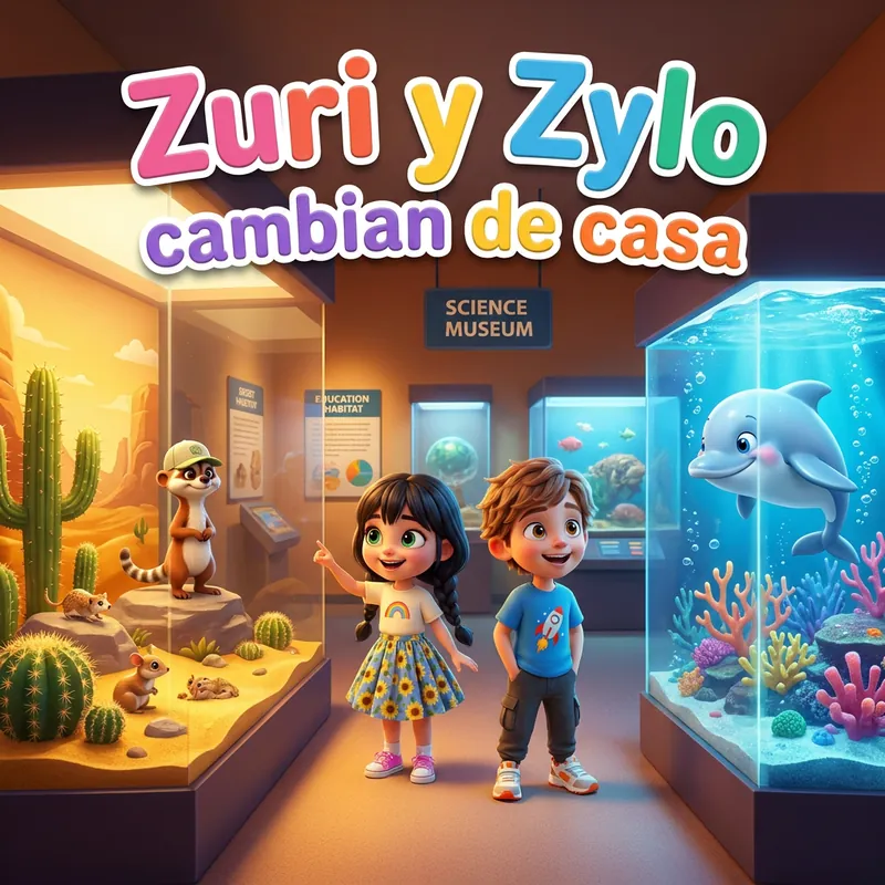 Portada de «Zuri y Zylo cambian de casa»