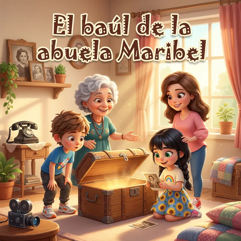 Portada de «El baúl de la abuela Maribel»