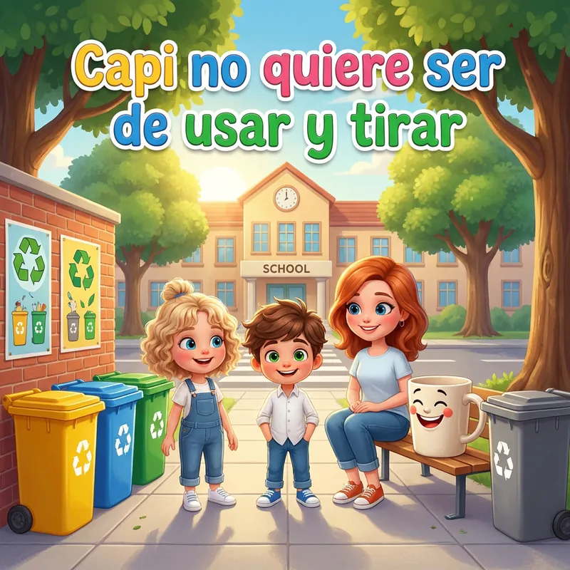 Portada de «Capi no quiere ser de usar y tirar»