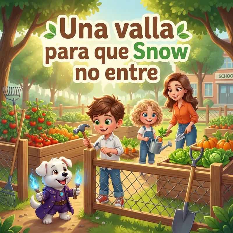 Portada de «Una valla para que Snow no entre»