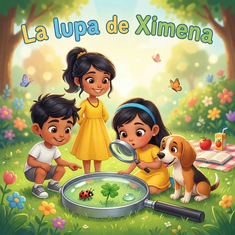 Portada de «La lupa de Ximena»