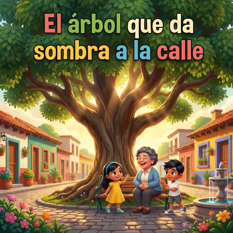 Portada de «El árbol que da sombra a la calle»