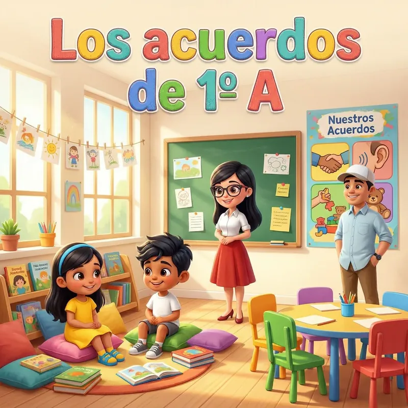 Portada de «Los acuerdos de 1º A»