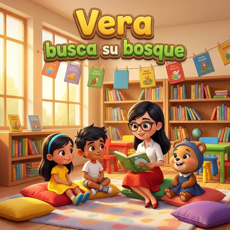 Portada de «Vera busca su bosque»