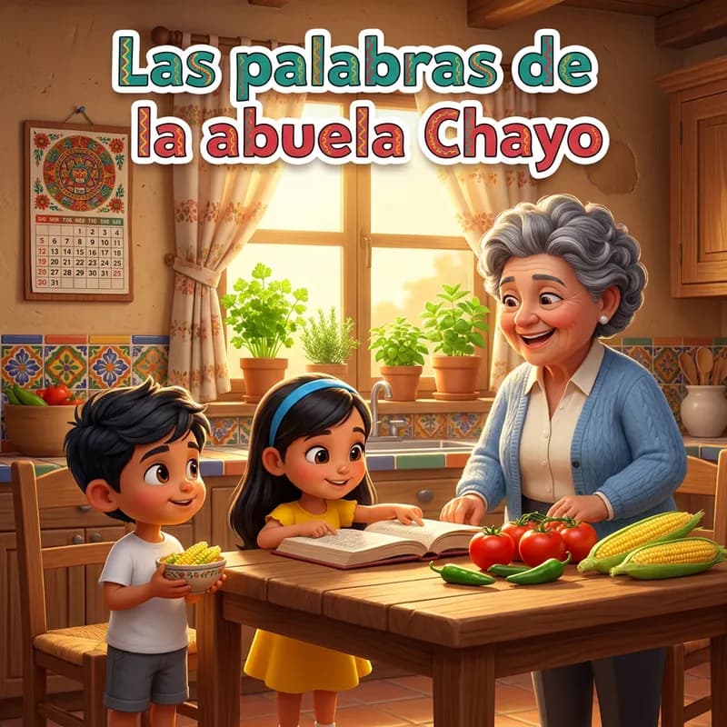 Portada de «Las palabras de la abuela Chayo»