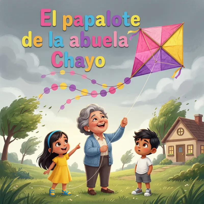 Portada de «El papalote de la abuela Chayo»