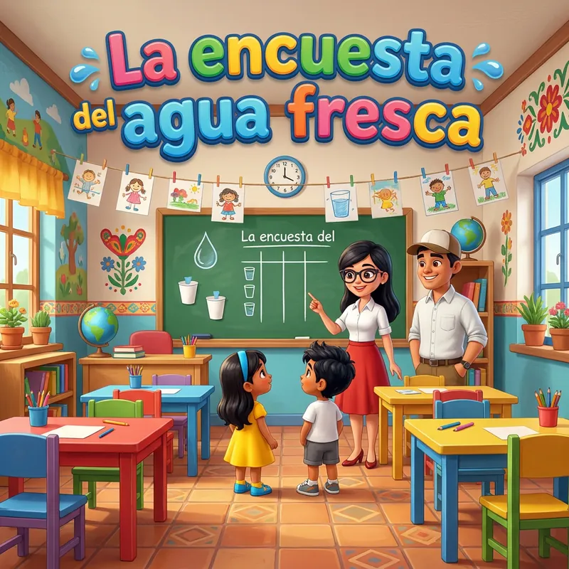 Portada de «La encuesta del agua fresca»