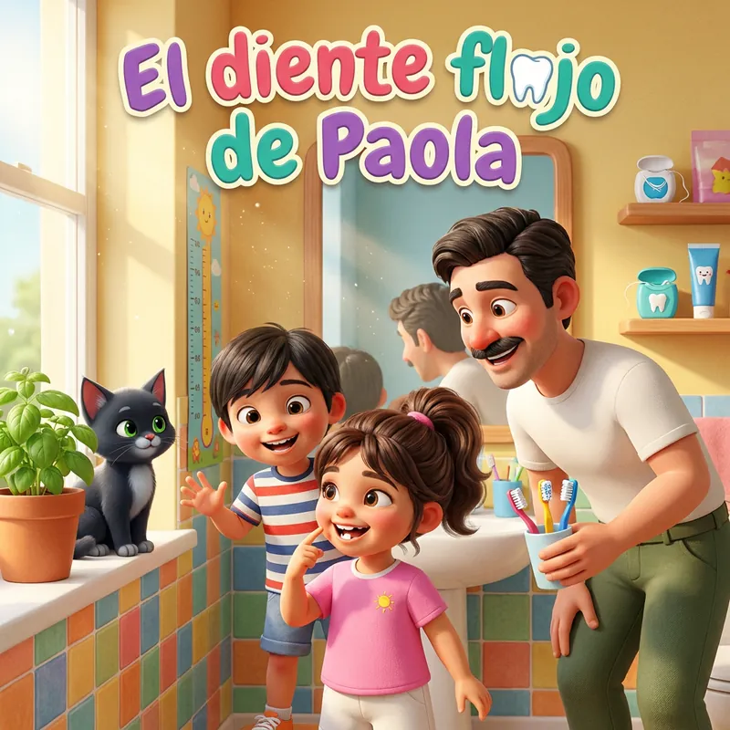 Portada de «El diente flojo de Paola»