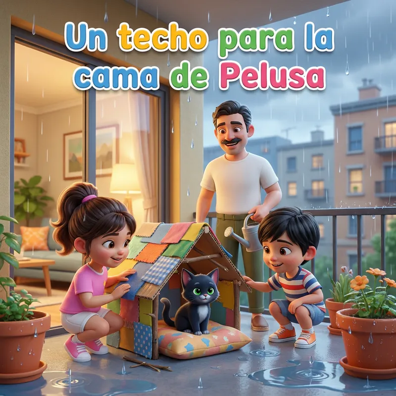 Portada de «Un techo para la cama de Pelusa»