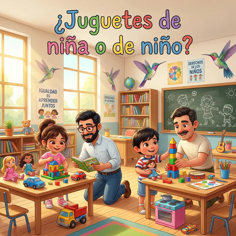 Portada de «¿Juguetes de niña o de niño?»