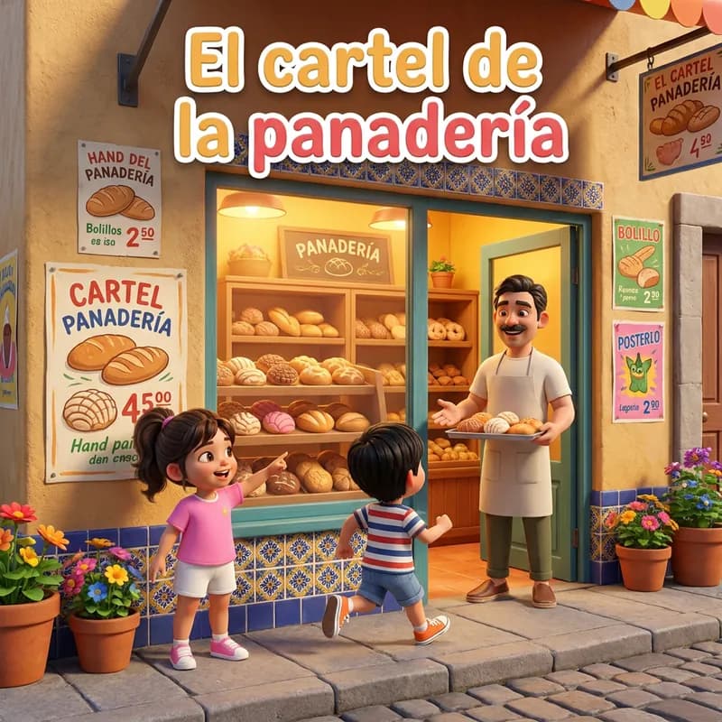 Portada de «El cartel de la panadería»