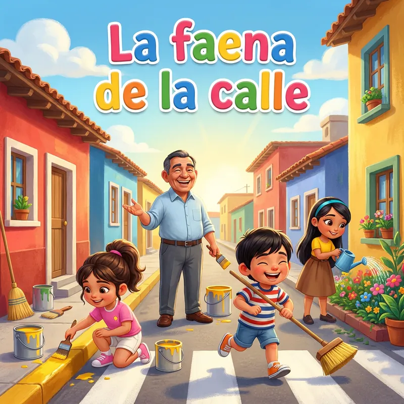 Portada de «La faena de la calle»