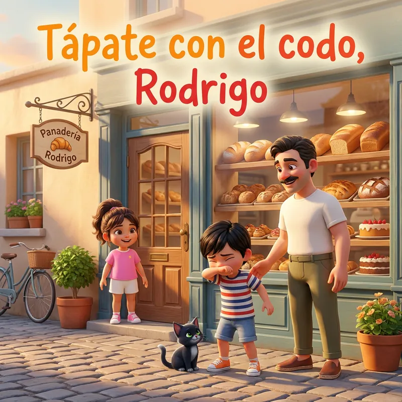 Portada de «Tápate con el codo, Rodrigo»