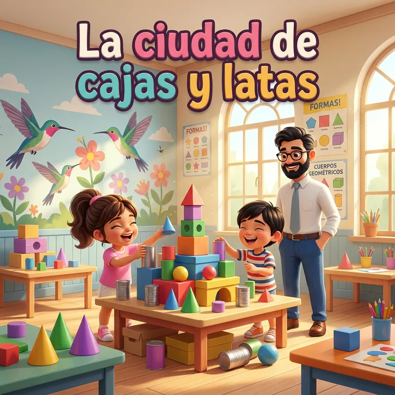 Portada de «La ciudad de cajas y latas»