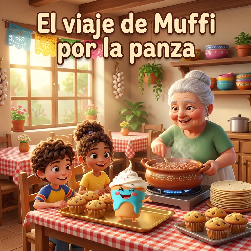 Portada de «El viaje de Muffi por la panza»
