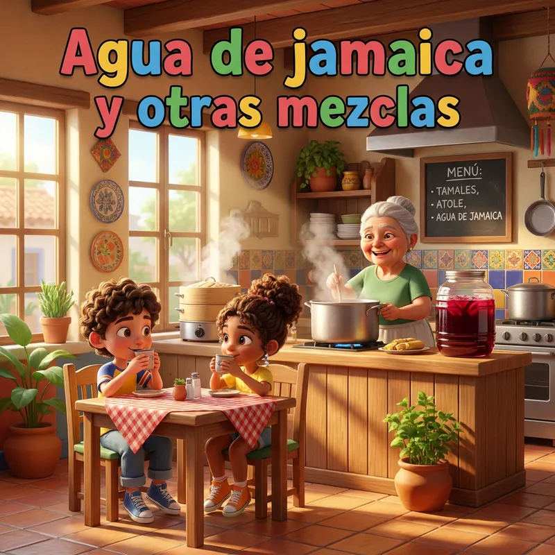 Portada de «Agua de jamaica y otras mezclas»
