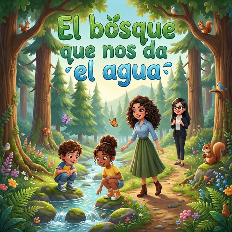 Portada de «El bosque que nos da el agua»