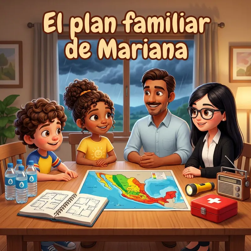 Portada de «El plan familiar de Mariana»