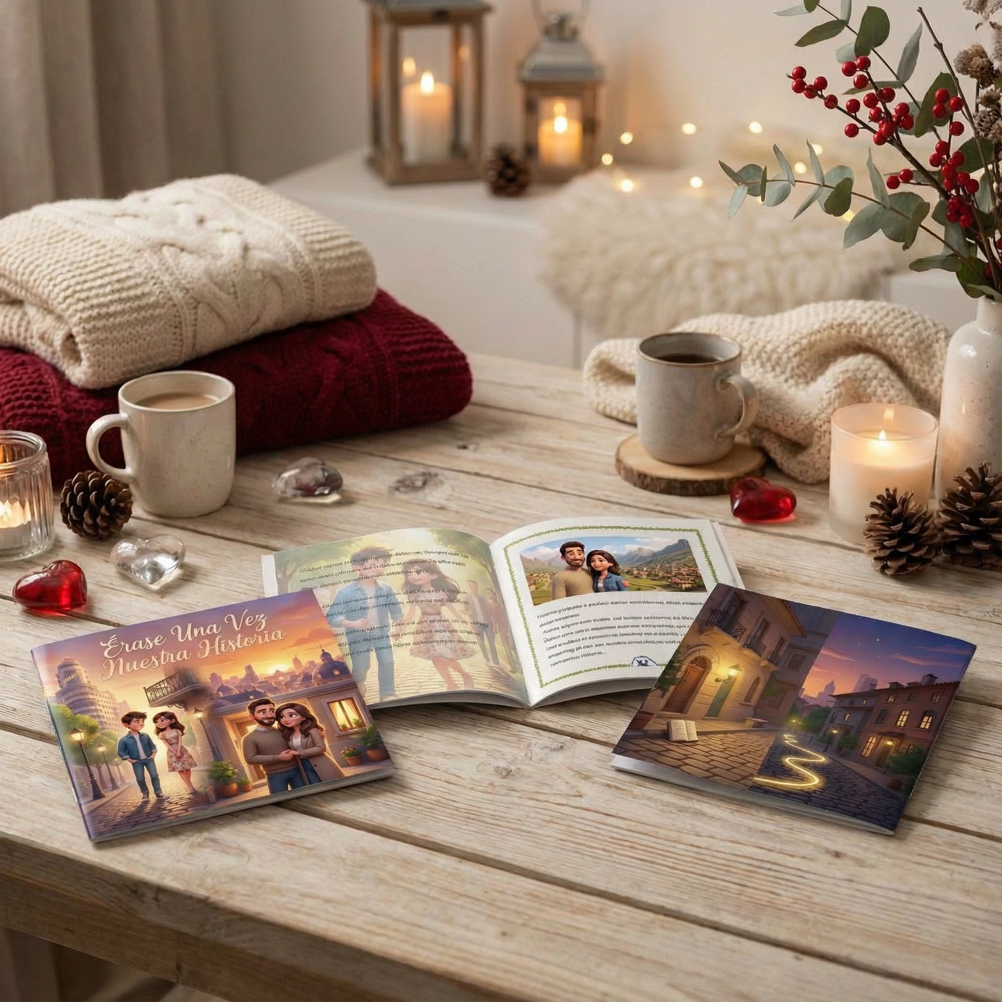 Setup del cuento de Elena y Carlos